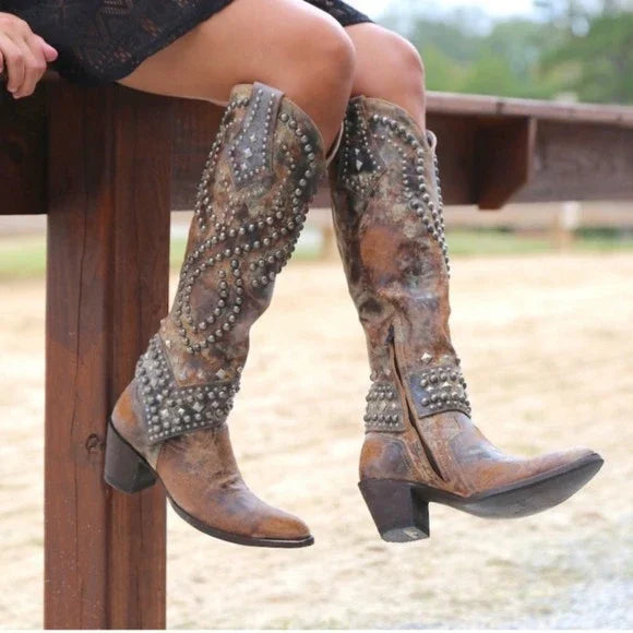 Valenzora | Cowboy boots with heels