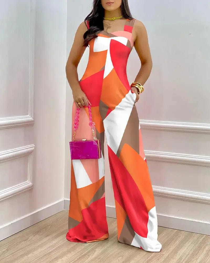 Printed Fashion Jumpsuit
