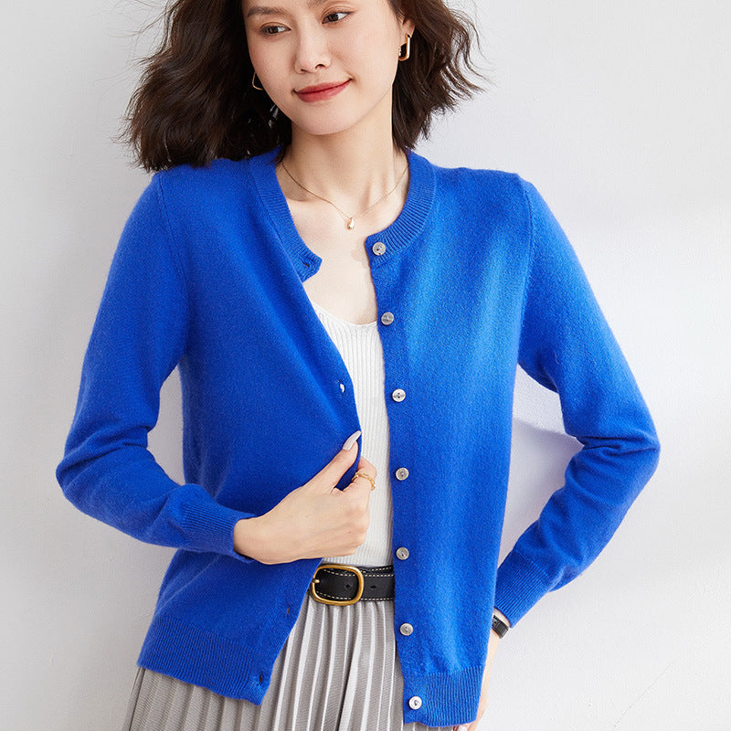 Valenzora | Kuscheliger Cardigan mit zartem Muster