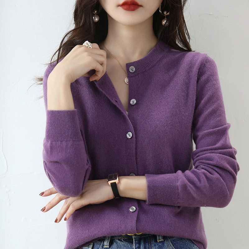 Valenzora | Kuscheliger Cardigan mit zartem Muster