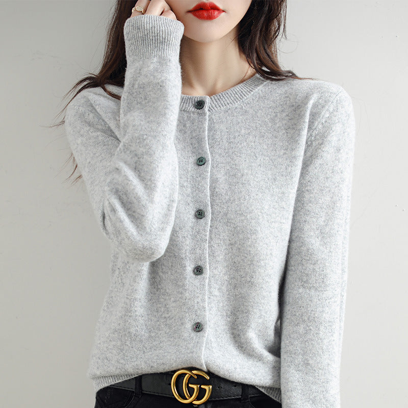 Valenzora | Kuscheliger Cardigan mit zartem Muster