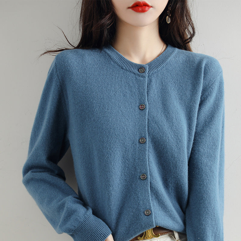 Valenzora | Kuscheliger Cardigan mit zartem Muster