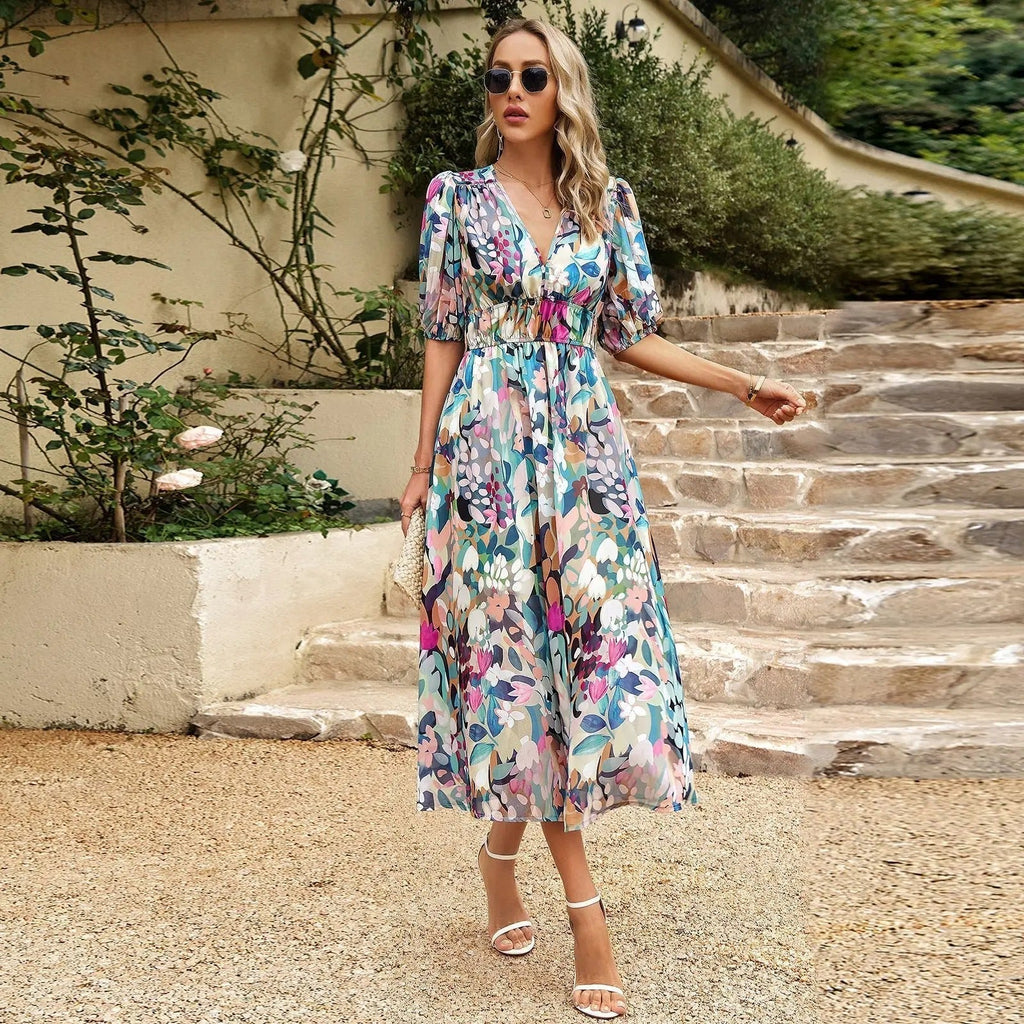 Elegant midi dress