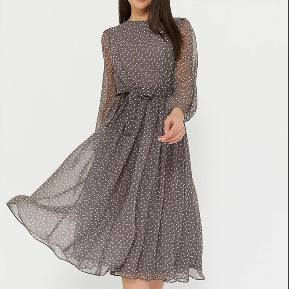 Valenzora | Polka Dot Dress for Women