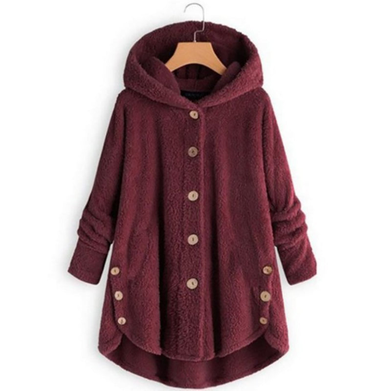 Valenzora Teddy Bear Coat Wool Jacket