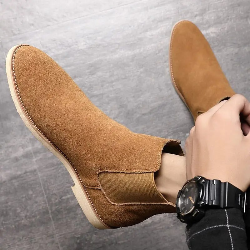 Valenzora | Suede Chelsea boots