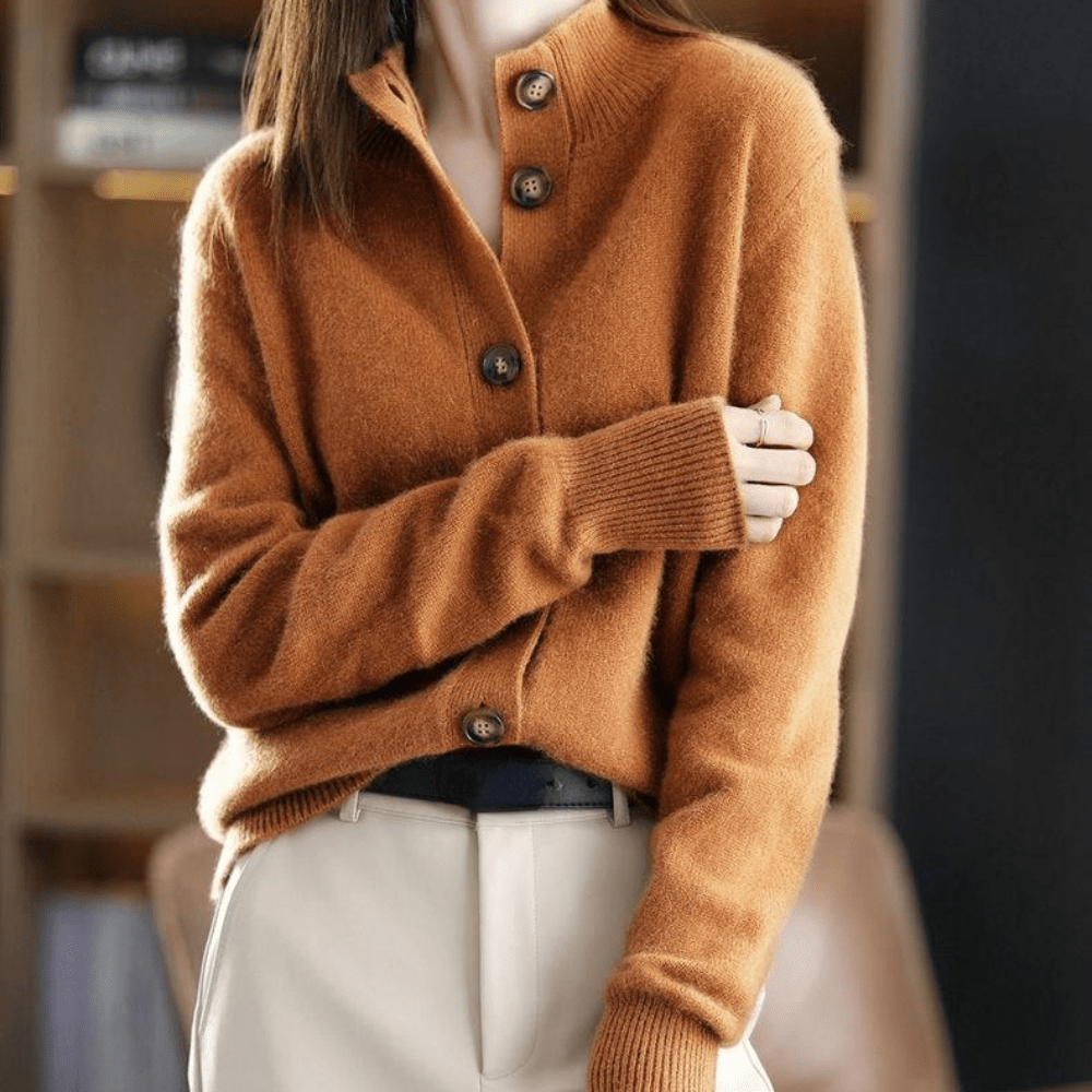 Valenzora | Stylischer Kaschmir-Cardigan für Damen