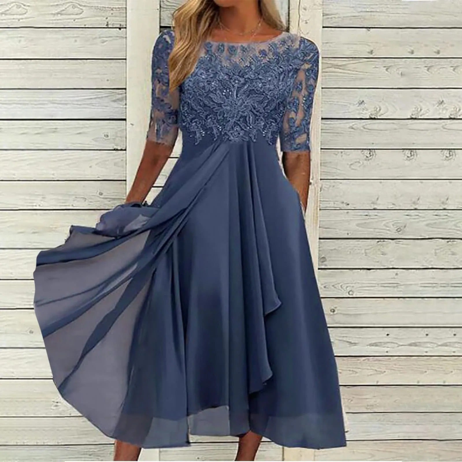 Valenzora | Elegantes Spitzenkleid für Damen. Zeitlos, feminin & perfekt für besondere Anlässe.