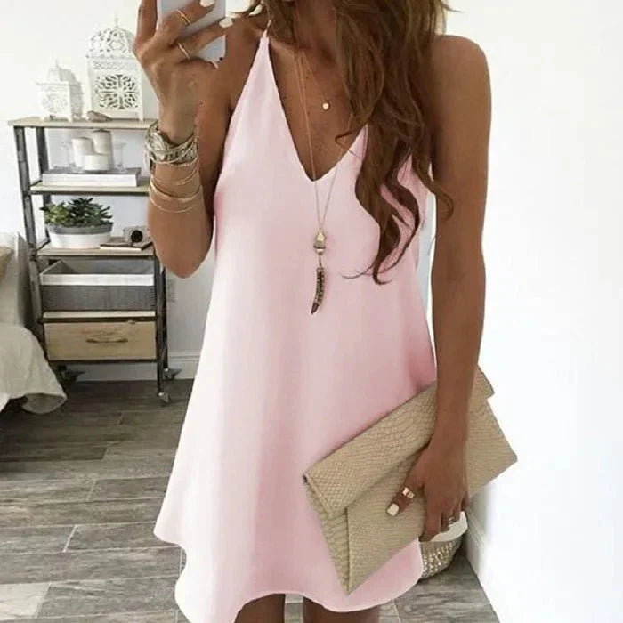Valenzora | Elegantes Sommerkleid, leicht und luftig