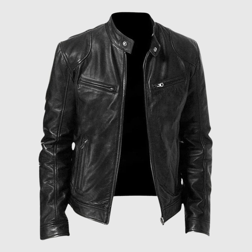 Valenzora | Lässige Lederjacke