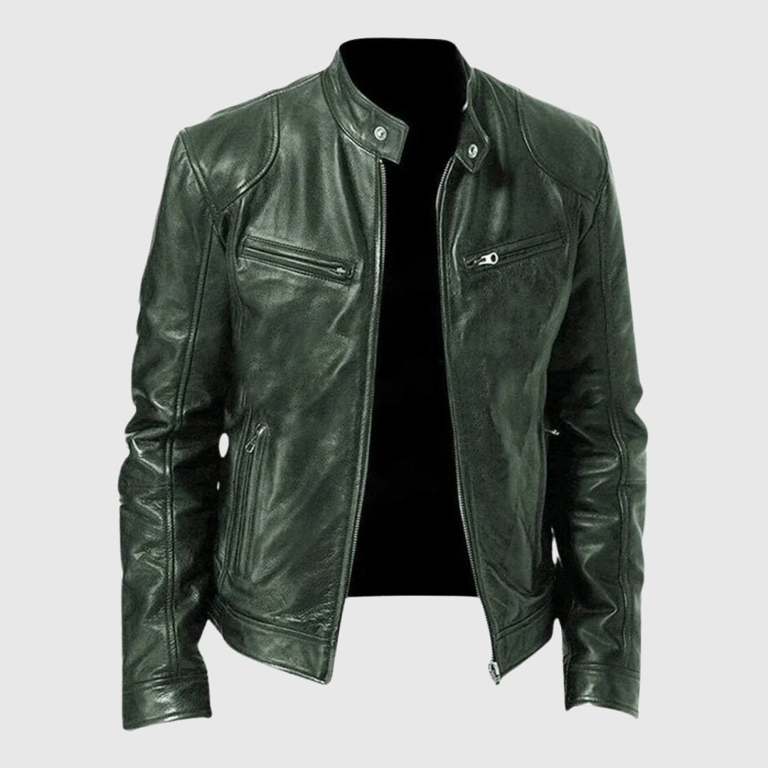 Valenzora | Lässige Lederjacke