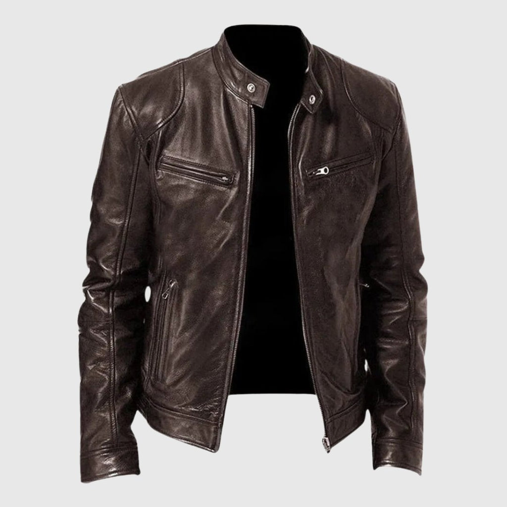 Valenzora | Lässige Lederjacke