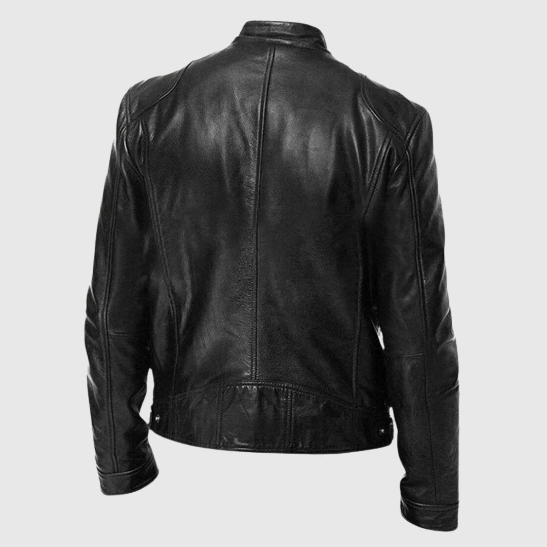 Valenzora | Lässige Lederjacke