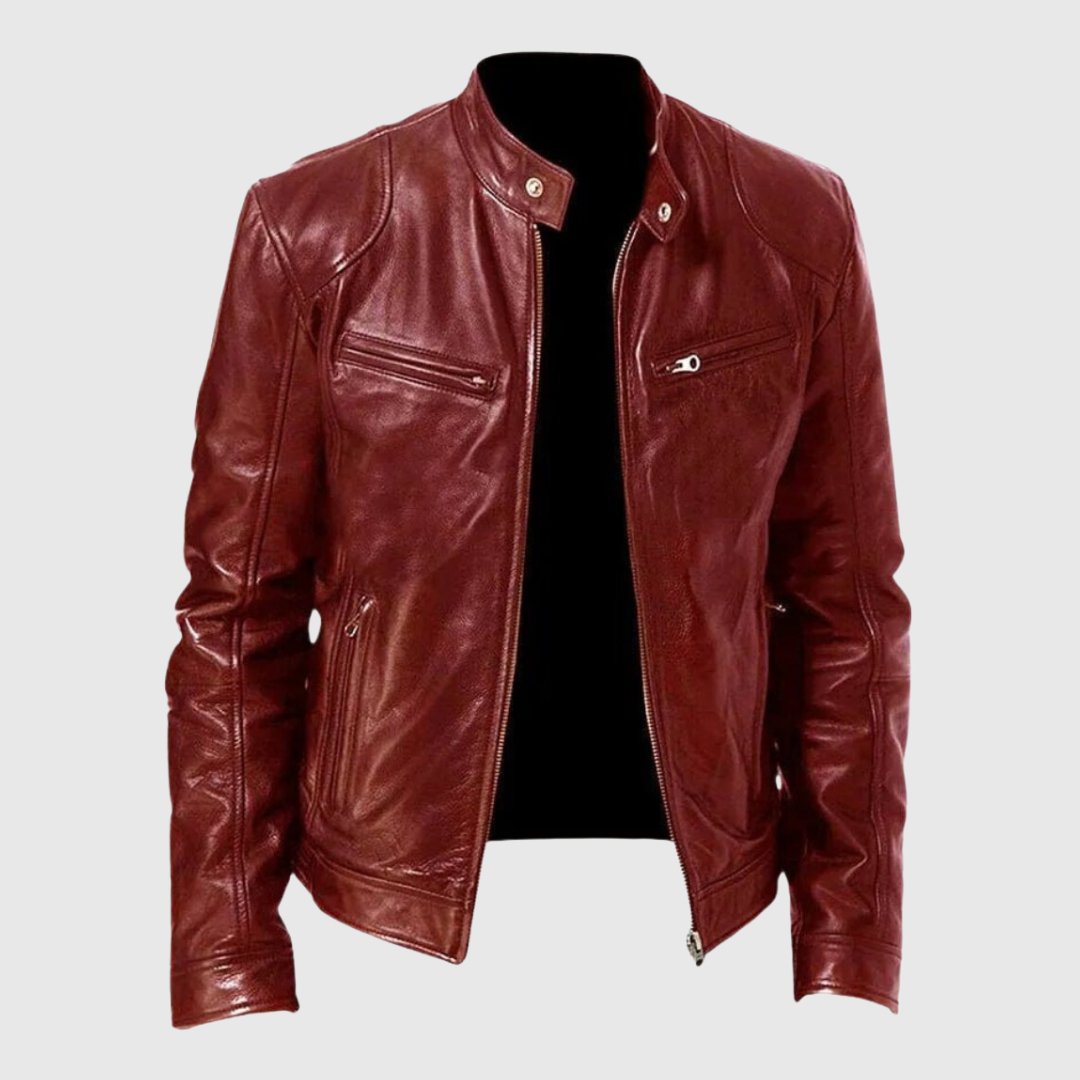 Valenzora | Lässige Lederjacke