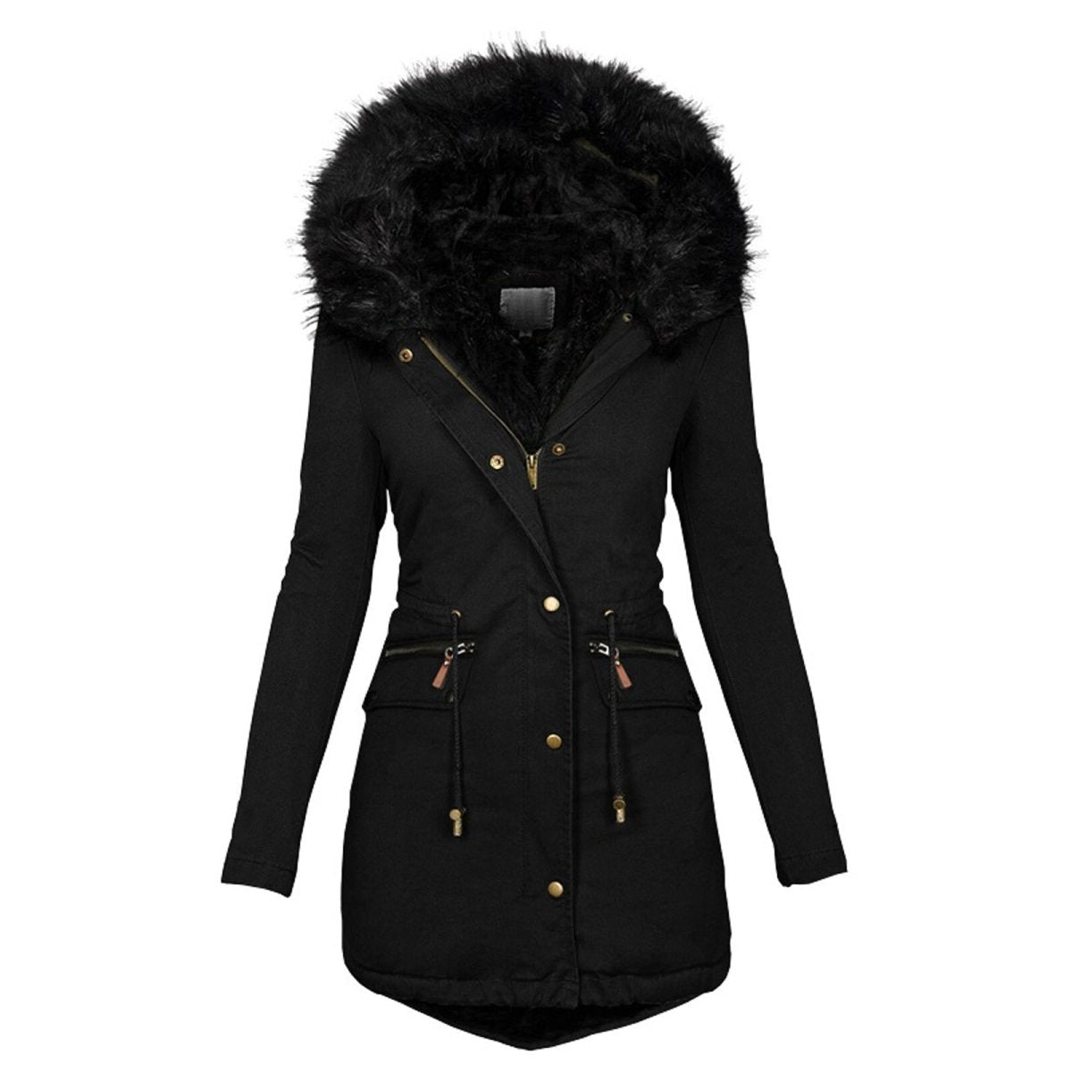 Modische und minimalistische Winterjacke