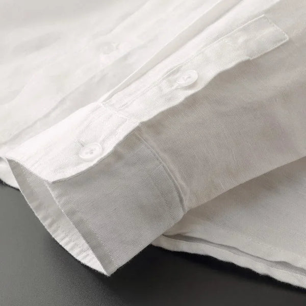 Valenzora | Women's Long Sleeve Linen Shirt