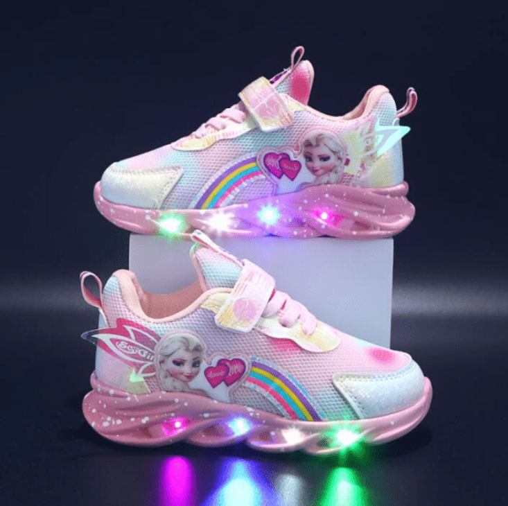 Valenzora | Farbenfrohe, leuchtende Kindersneaker