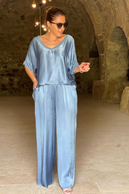 Valenzora | V-neck 2-piece set