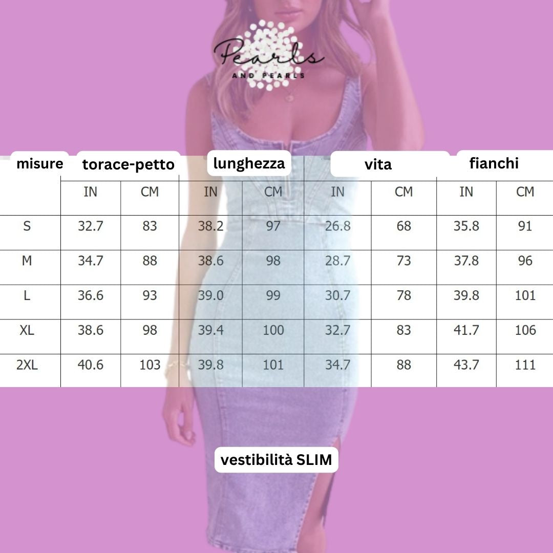 Valenzora | Jeanskleid mit figurbetonter Silhouette für einen eleganten Look