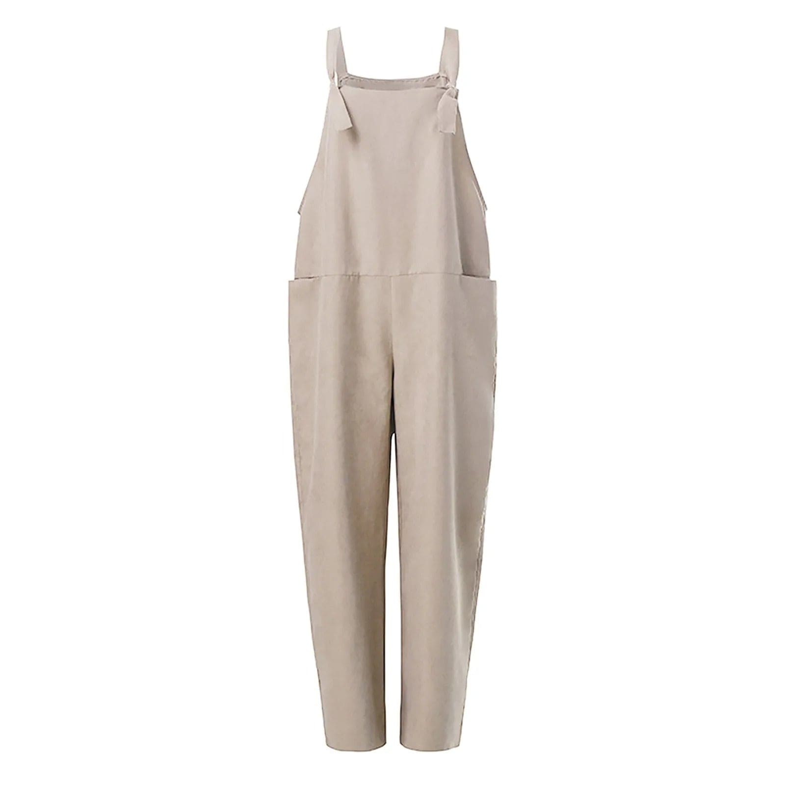 Jumpsuit aus locker gewebtem Polyester und Elasthan