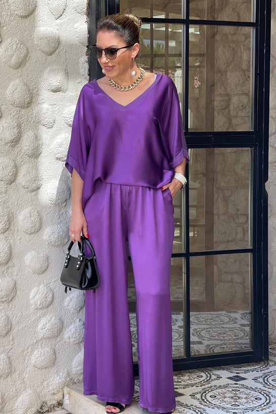 Valenzora | V-neck 2-piece set