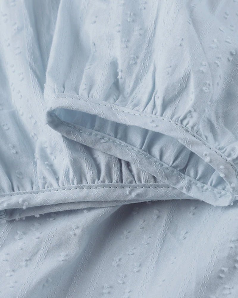 Valenzora | Entspanntes Boho-Hemdblusenkleid mit V-Ausschnitt für Damen