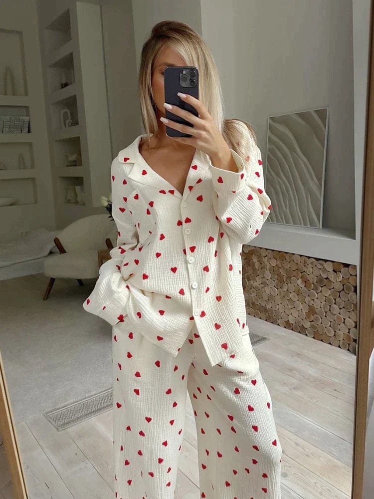 Valenzora | Pyjama-Set Aesthetic Heart