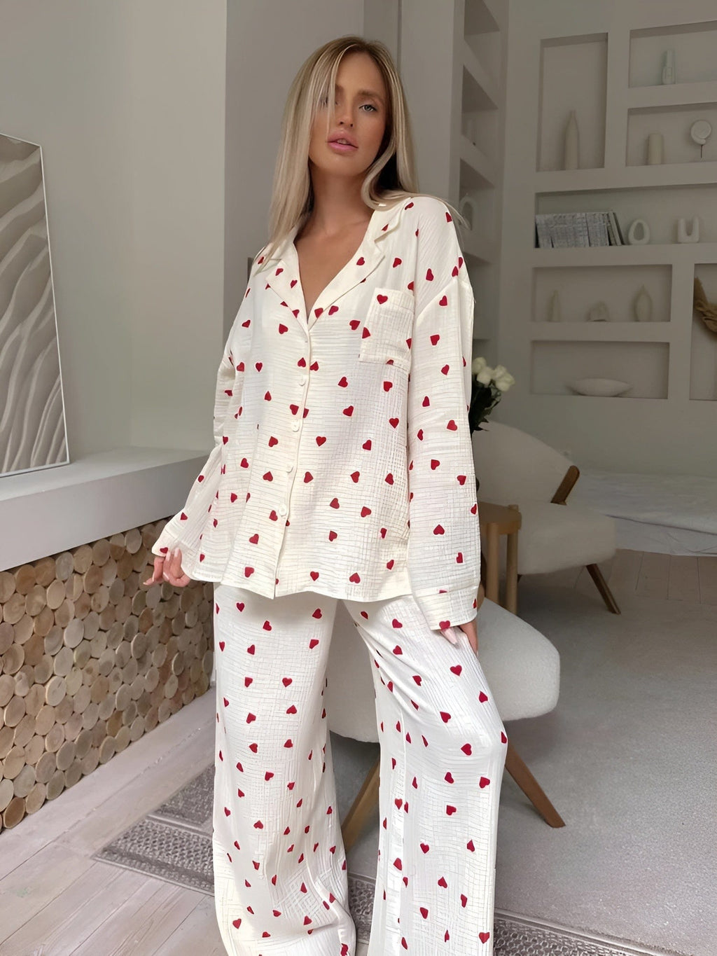 Valenzora | Pyjama-Set Aesthetic Heart