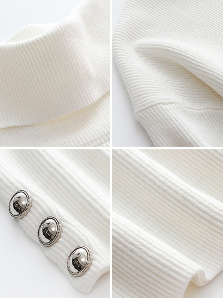 Valenzora | Elegant roll-neck sweater for women