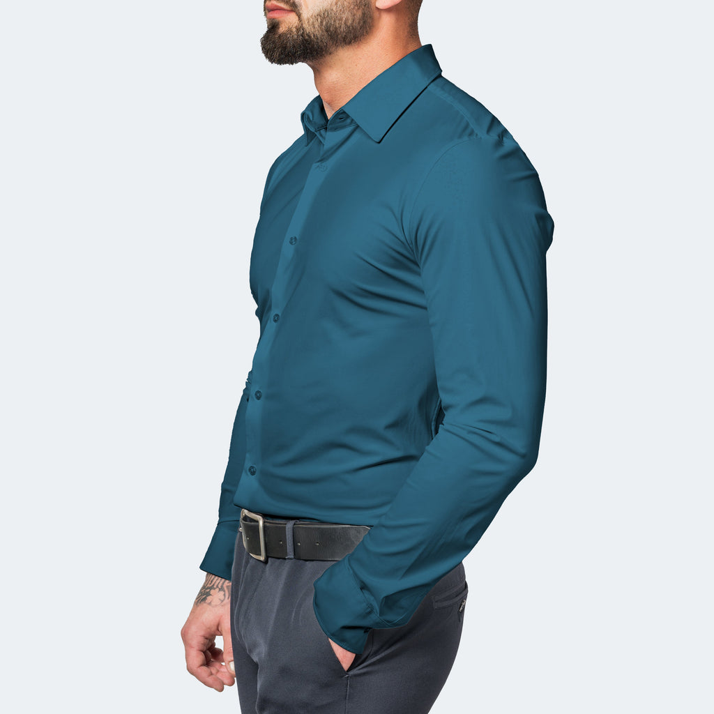 Valenzora | Komfortables Hemd, knitterarm, dehnbar