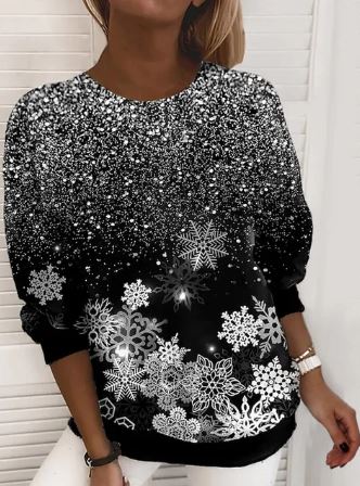 Valenzora - Elegant Christmas Sweatshirt
