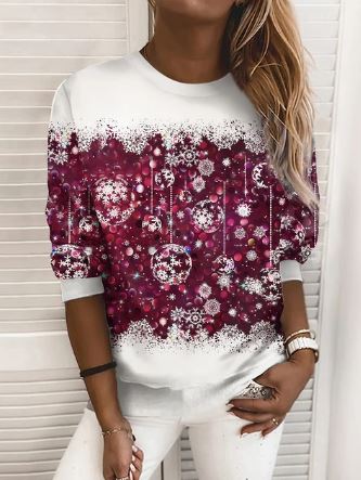 Valenzora - Elegant Christmas Sweatshirt