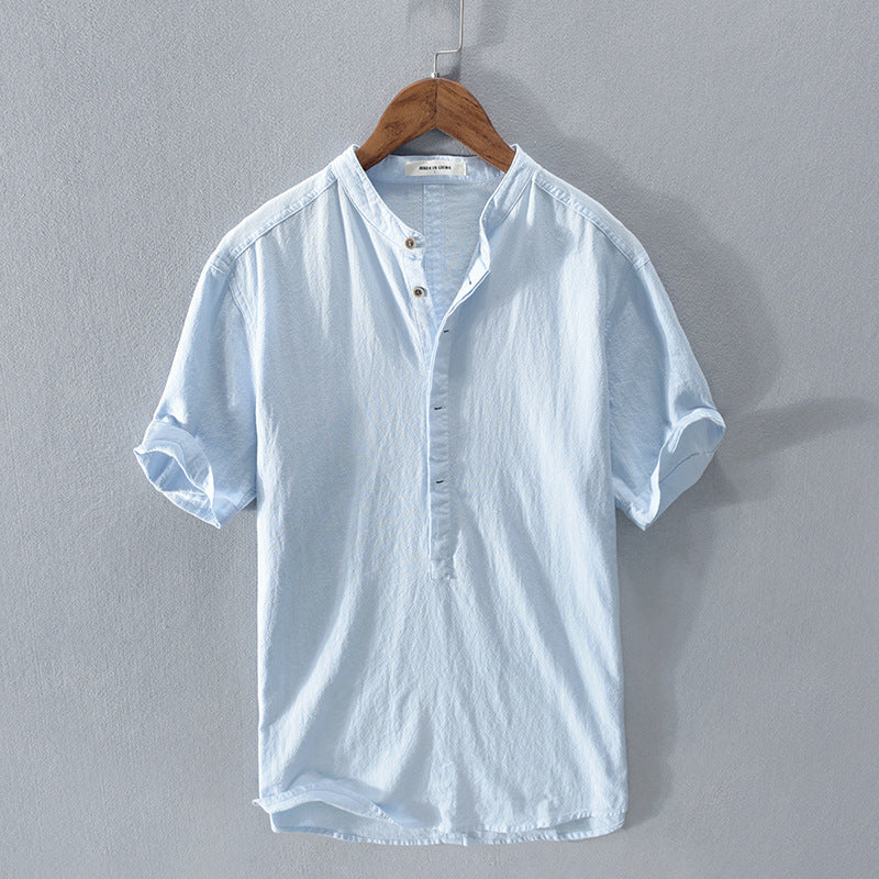 Valenzora | Cotton and linen summer shirt