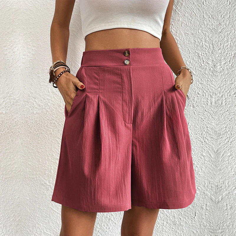 Valenzora | High-waist comfort shorts
