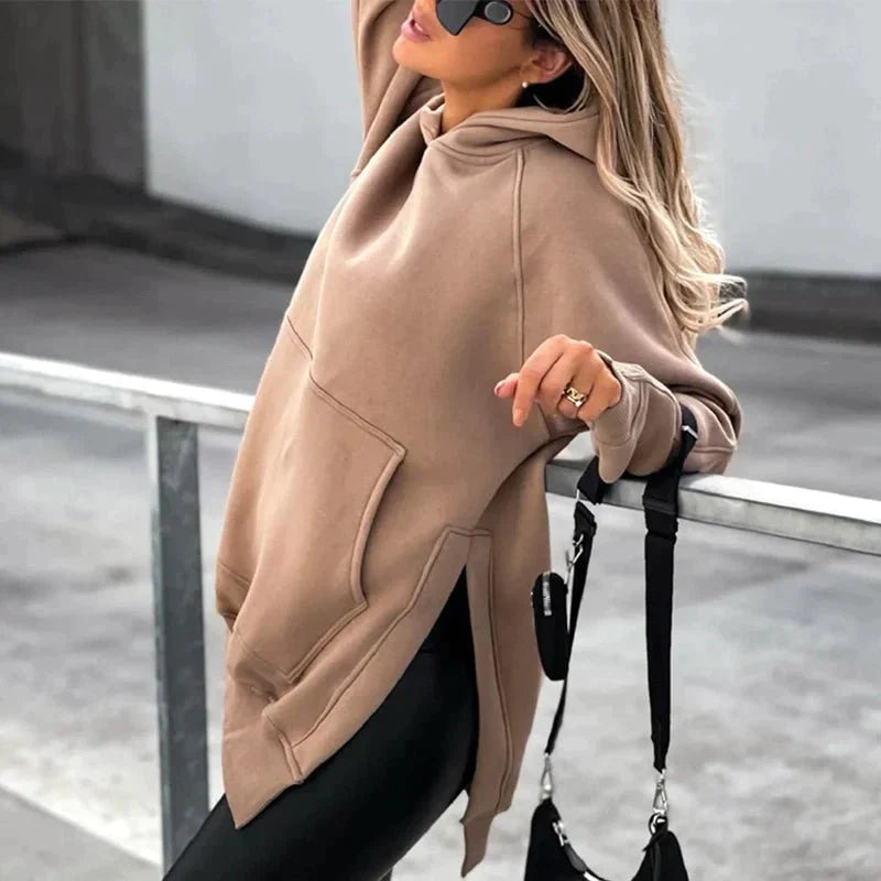 Stylish pullover hoodie