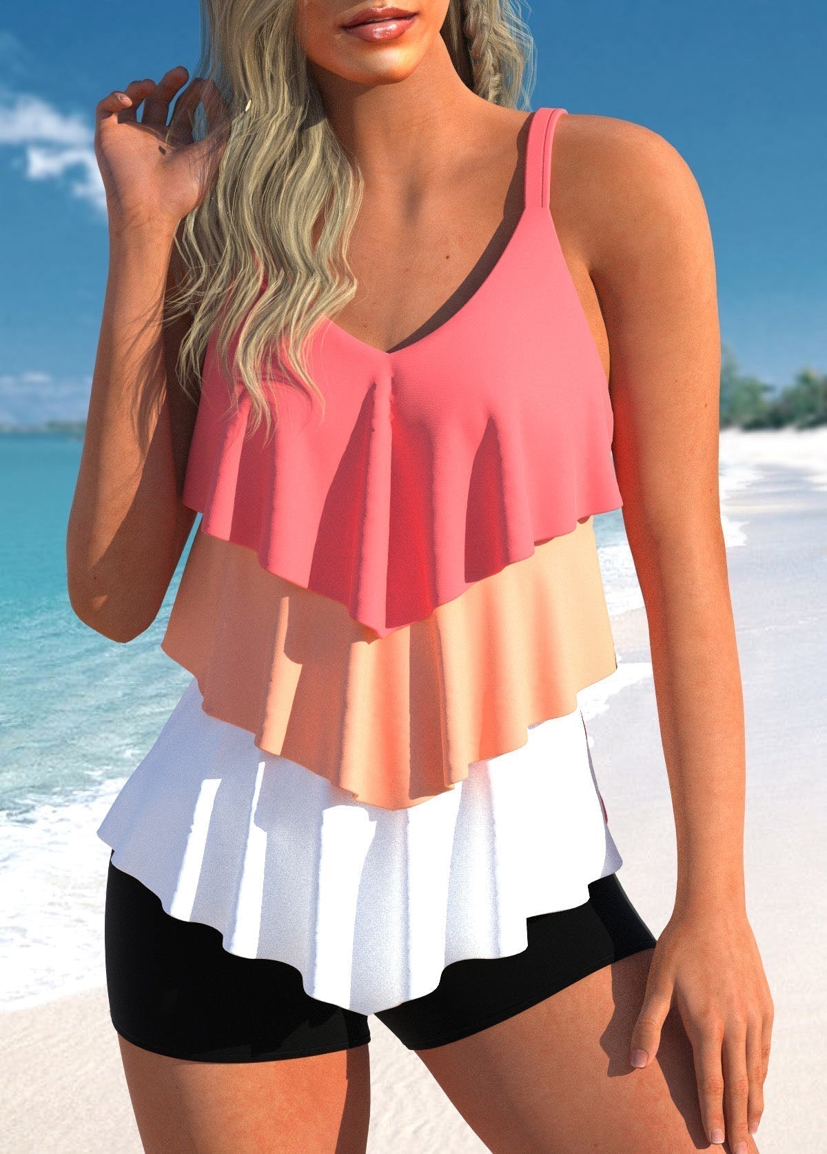 Valenzora | Stilvoll und bequem mit unserem Tankini-Set