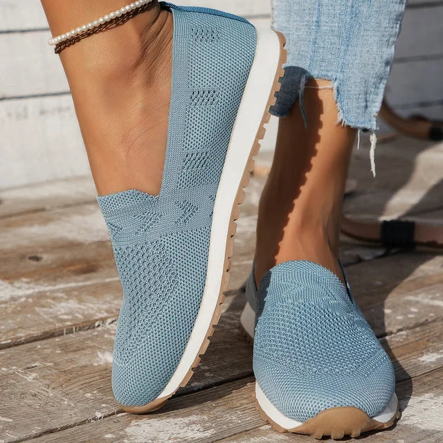 Valenzora | Damen-Sommerschuhe Bequeme Slipper mit stützender Sohle