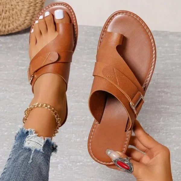 Valenzora | Comfortable leather women's sandals