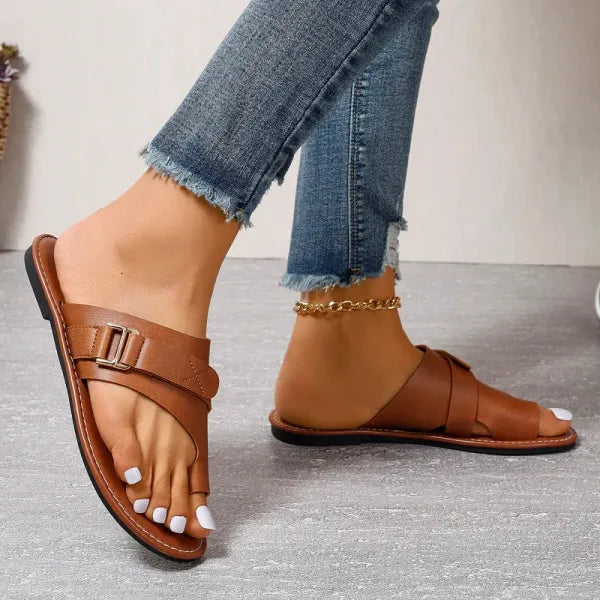 Valenzora | Comfortable leather women's sandals