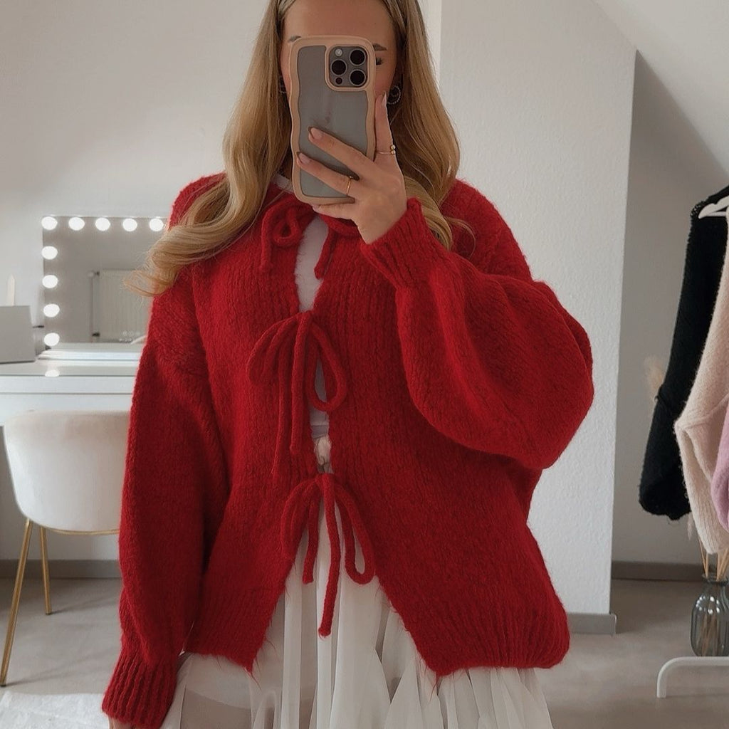 Valenzora | Cardigan with bows