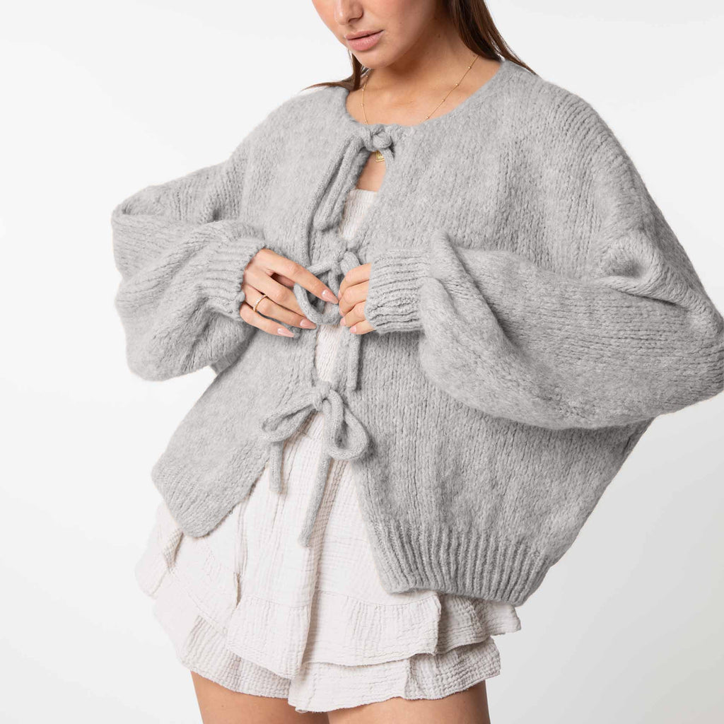 Valenzora | Cardigan with bows