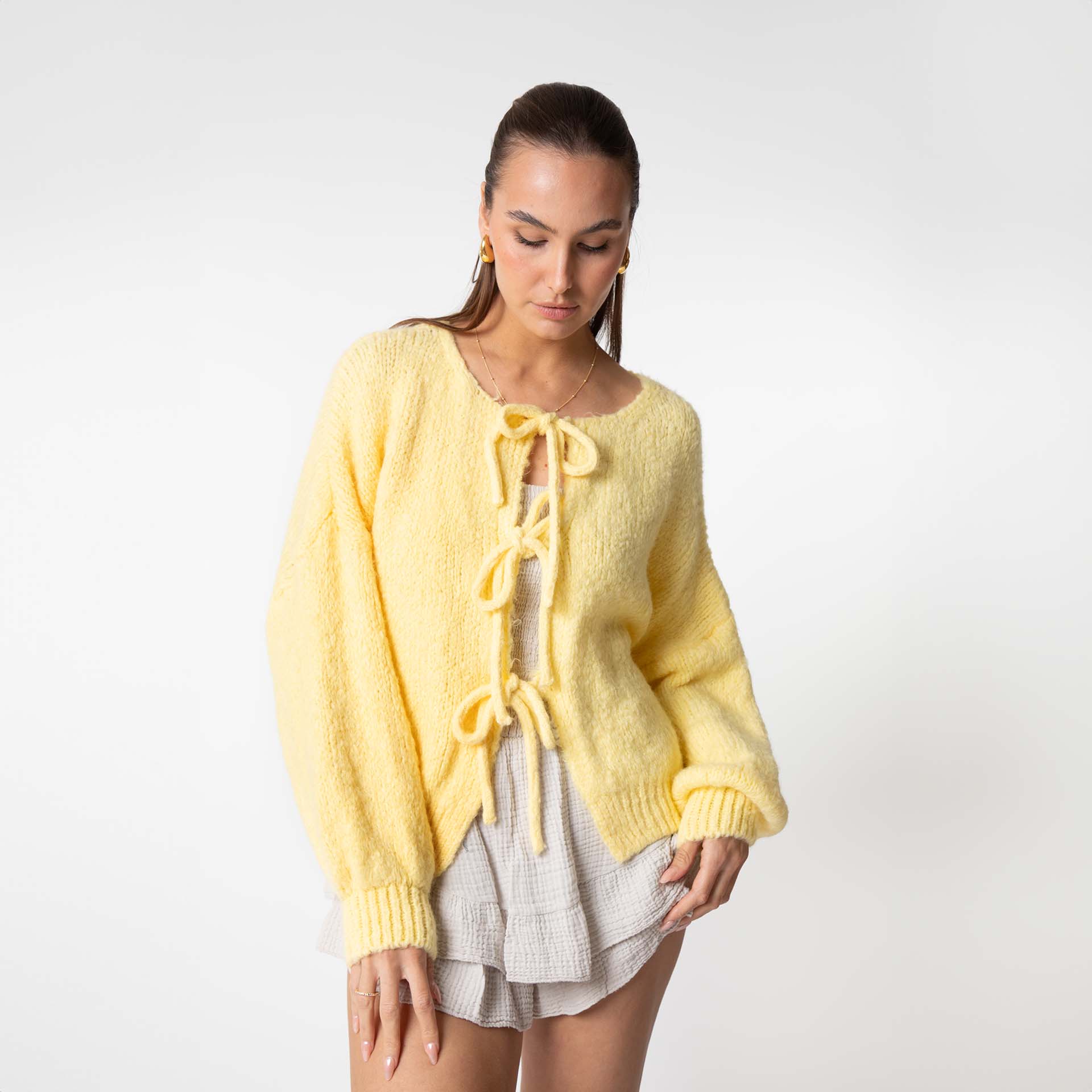 Valenzora | Cardigan with bows