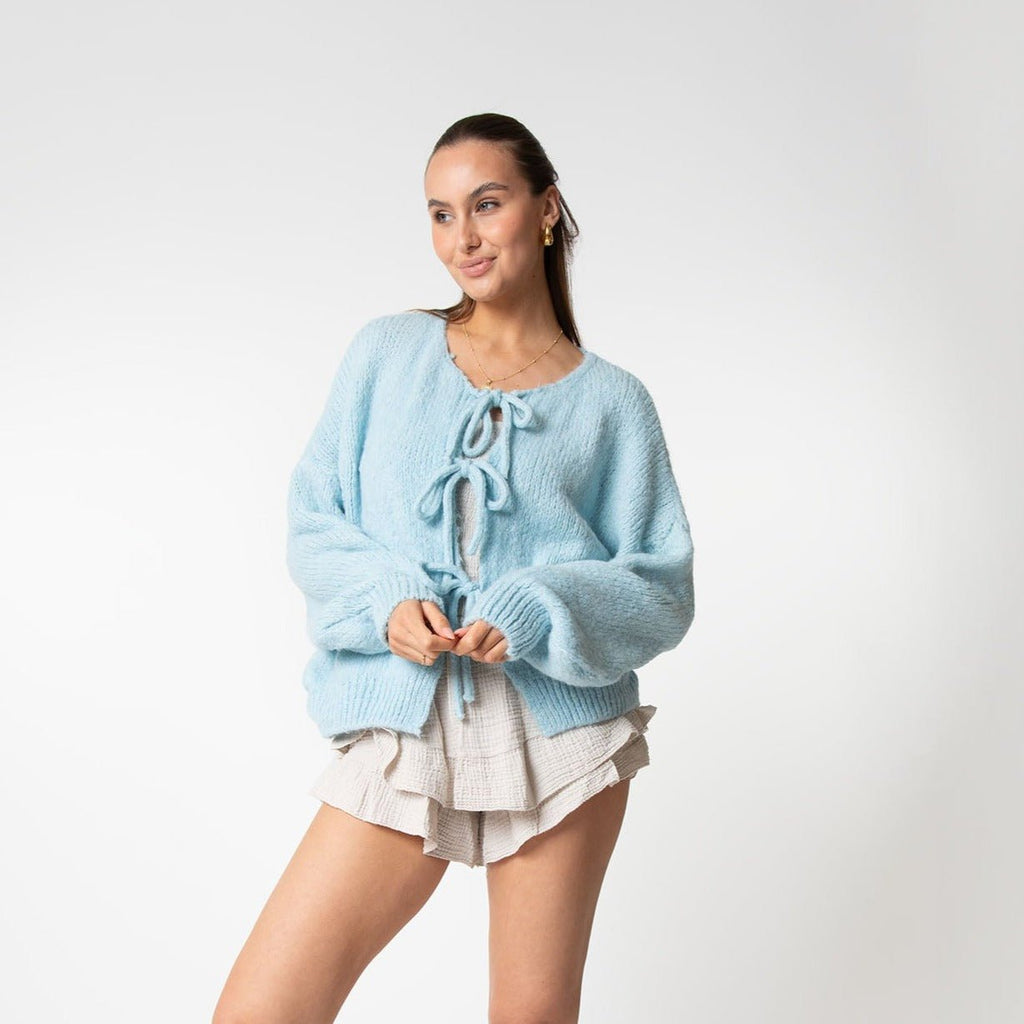 Valenzora | Cardigan with bows
