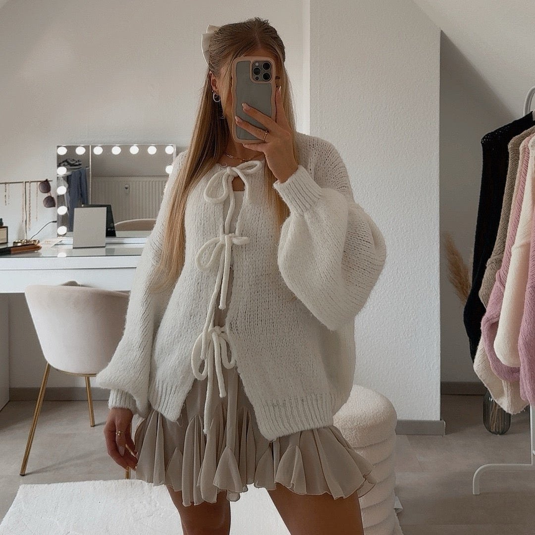 Valenzora | Cardigan with bows
