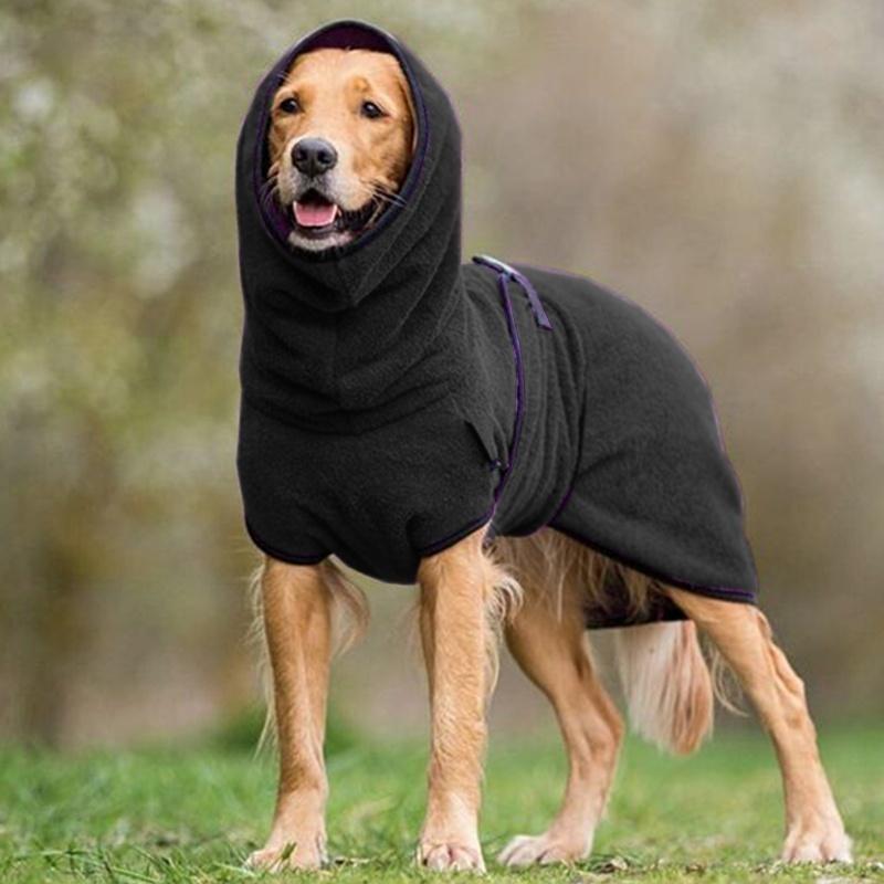 Valenzora | Comfortable Warm Dog Towel Coat with Adjustable Buckle