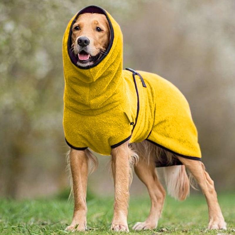Valenzora | Comfortable Warm Dog Towel Coat with Adjustable Buckle