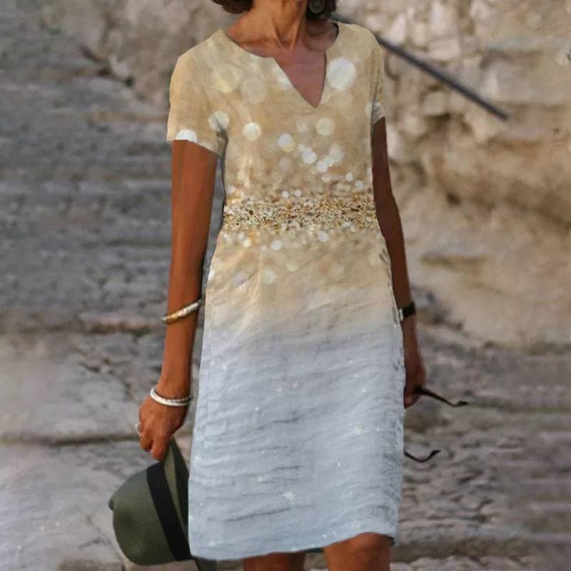 Valenzora | Floral lightweight cotton dress for women
