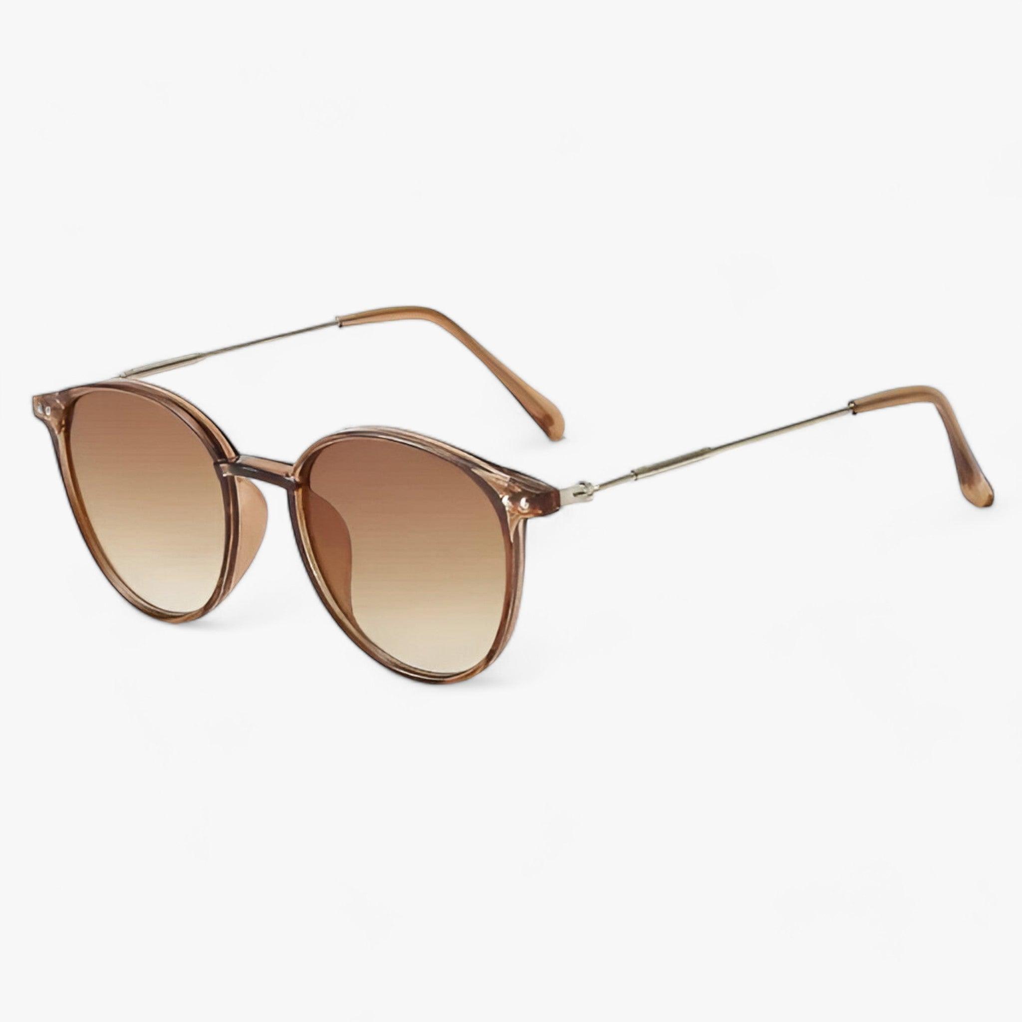 Valenzora | Retro Luxe Runde Sonnenbrille für Damen