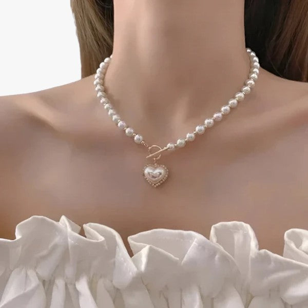Simulation Pearl Collar