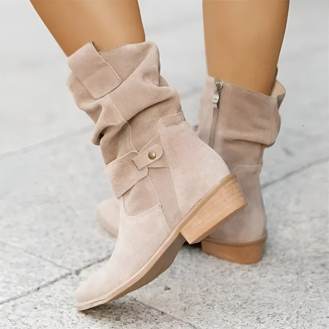 Valenzora | Stiefel mit Absatz und weicher Sohle